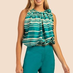 Trina Turk bubble top size S NWT